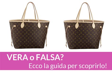 come distinguere un falso louis vuitton